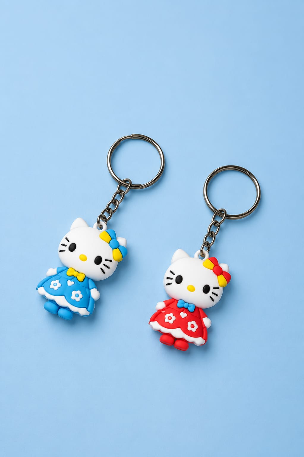 Hello kitty keychains (set of 2)