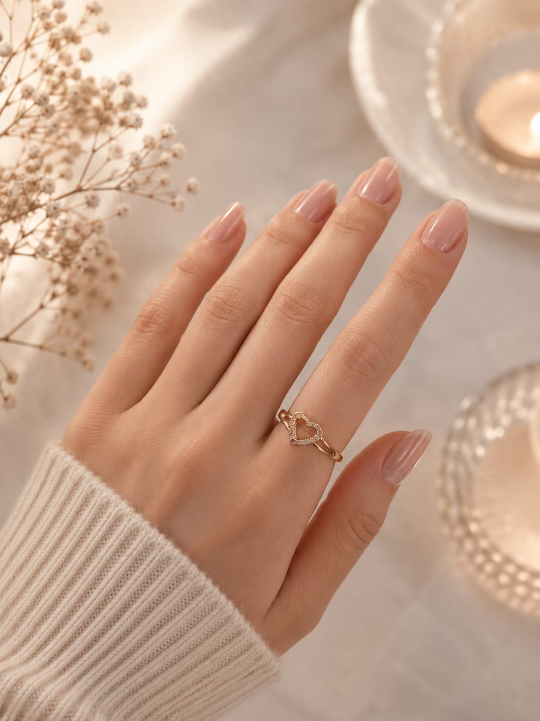 Sweet heart ring